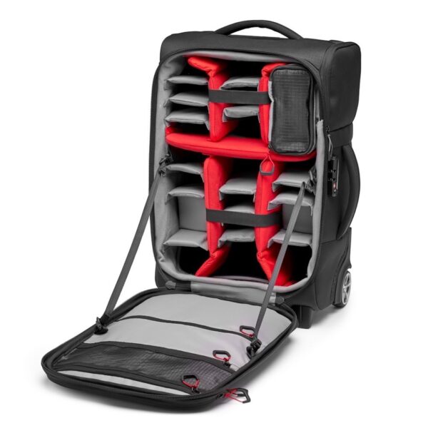 Manfrotto Bag Roller Reloader Air 55 Fit DSLR 400mm & 3 more lenses Ext 55x35.5x23 Int 47x32x18cm - Image 6
