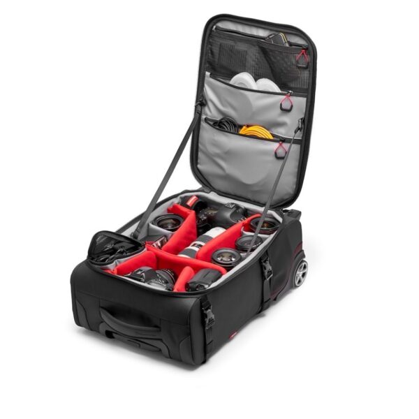 Manfrotto Bag Roller Reloader Air 55 Fit DSLR 400mm & 3 more lenses Ext 55x35.5x23 Int 47x32x18cm - Image 5