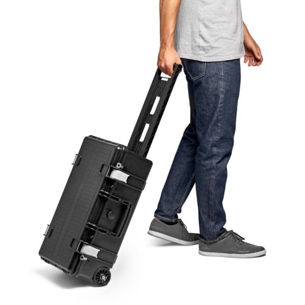 Manfrotto Case Reloader Tough Low Lid Carry-On Roller Ext 55x35x20cm Int 50x26x14cm - Image 4