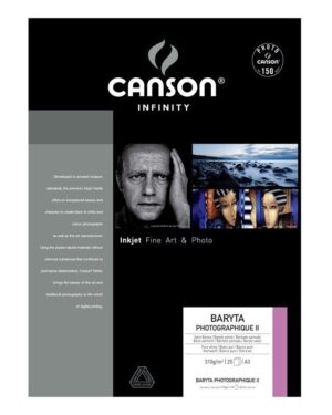 Canson Infinity Baryta Photographique II 310gsm A3+ x 25 Sheets