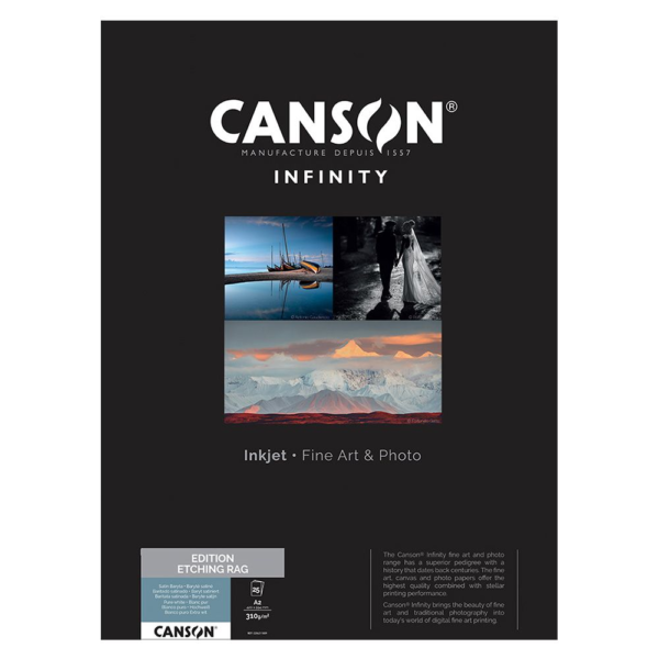 Canson Rag Duo 220Gsm A2 25Sh