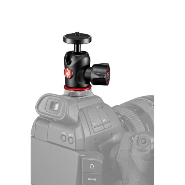 Manfrotto MH492LCD-BH 492 Centre Ball Head with Cold shoe mount - Image 4