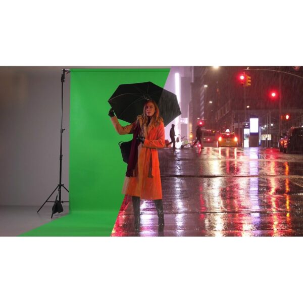 Manfrotto LL LB7781 Vinyl Background / Floor 2.75m x 6m Chroma Key Green - Image 10