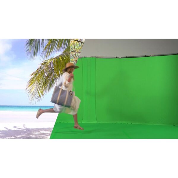 Manfrotto LL LB7781 Vinyl Background / Floor 2.75m x 6m Chroma Key Green - Image 7