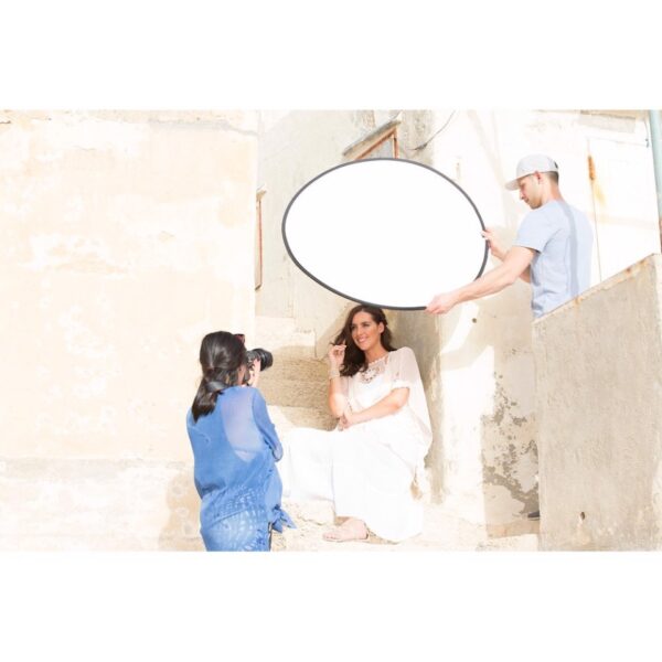 Manfrotto LR2096 Bottletop 5:1 50cm Diffuser + Gold/White & Sunfire/Silver - Image 6