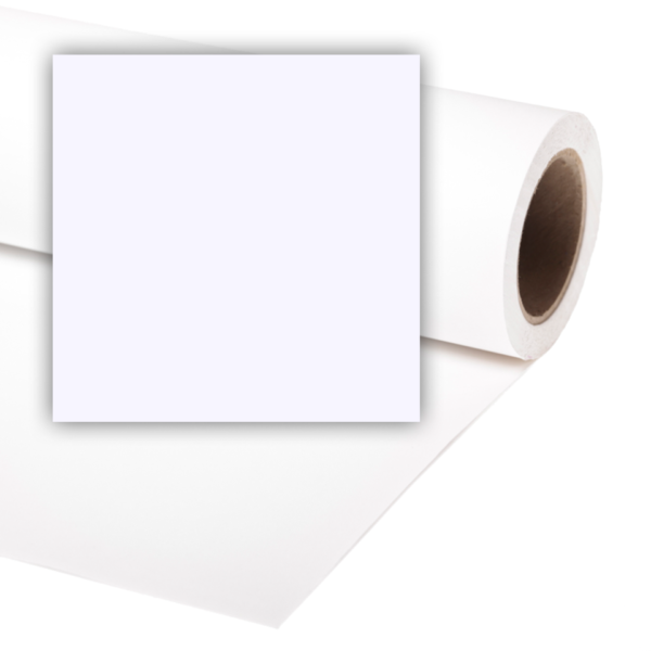 Colorama CO265 Colorama Paper Background 2.72 x 25m Arctic White - Image 2
