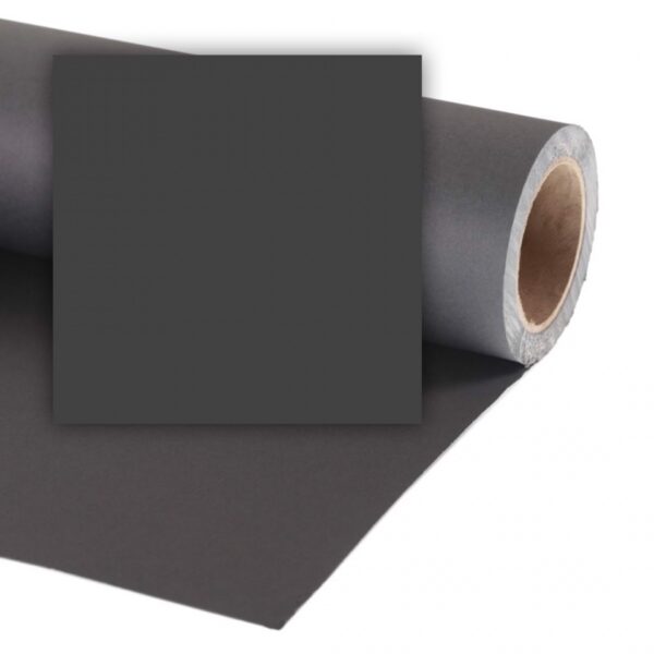 Colorama CO468 Colorama Paper Background 3.55 x 30m Black