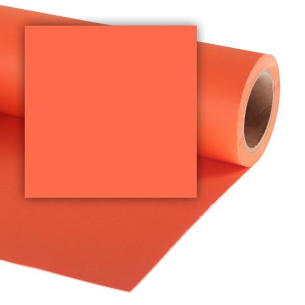 Colorama CO147 Colorama Paper Background 2.72 x 11m Pumpkin
