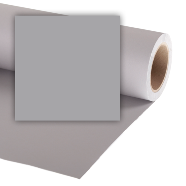Colorama CO105 Colorama Paper Background 2.72 x 11m Storm Grey - Image 4