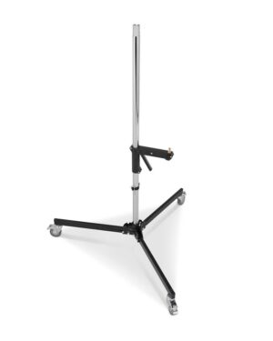Manfrotto 231CS Stand Lighting Column Chrome 35 - 250cm. 8.2kg Payload Inc Wheels and 231ARM