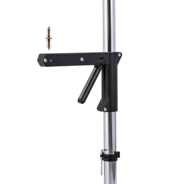Manfrotto 231CS Stand Lighting Column Chrome 35 - 250cm. 8.2kg Payload Inc Wheels and 231ARM - Image 8