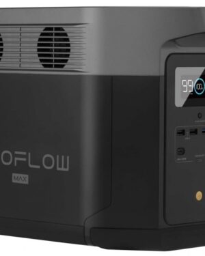 Ecoflow Delta Max Power Station with Max 2400W AC output and 2KWh (168Ah@12V) Lithium Battery