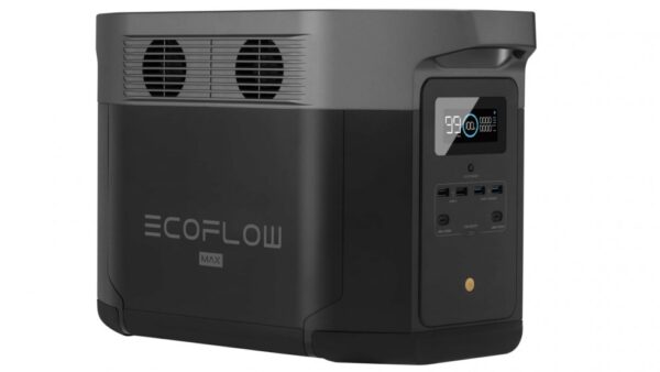 Ecoflow Delta Max Power Station with Max 2400W AC output and 2KWh (168Ah@12V) Lithium Battery