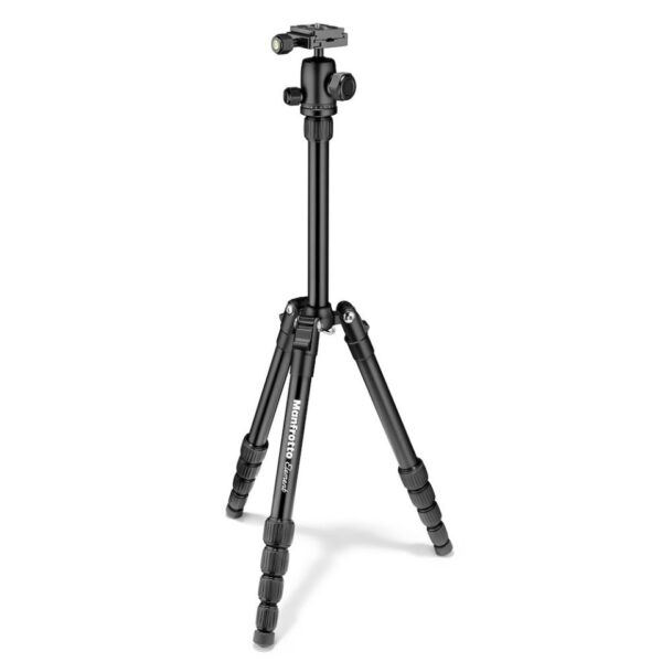 Manfrotto MKELES5BK-BH Element Traveller Tripod Small with Ball Head, Black