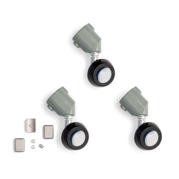 Manfrotto 018 Wheel Castor Set of 3 incl Leg Adaptor 22mm - Image 2
