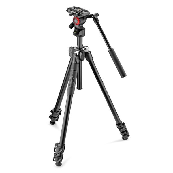 Manfrotto Tripod Kit Video 290 Light with MVH400AH fluid head 4kg Payload