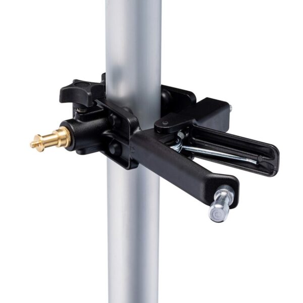 Manfrotto 043 Clamp Gaffer Sky Hook Adjustable from 2.5-6.35cm 5/8'' stud & socket & spigot - Image 4