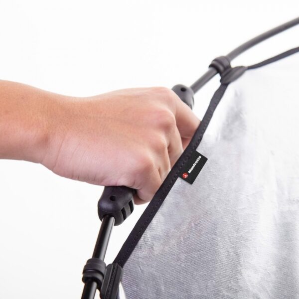 Manfrotto Lastolite Reflector HaloCompact Silv Wh Silver & White 82cm Round Collapsible inc bag - Image 2