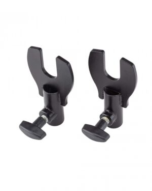 Manfrotto 081 Hooks x2 for Background Paper for use with Lighting Stands Can be used with Expan system