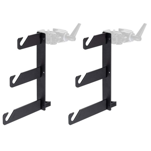 Manfrotto 045 Hooks for 3 Background Rolls Set of 2 Fits Expan - Image 4