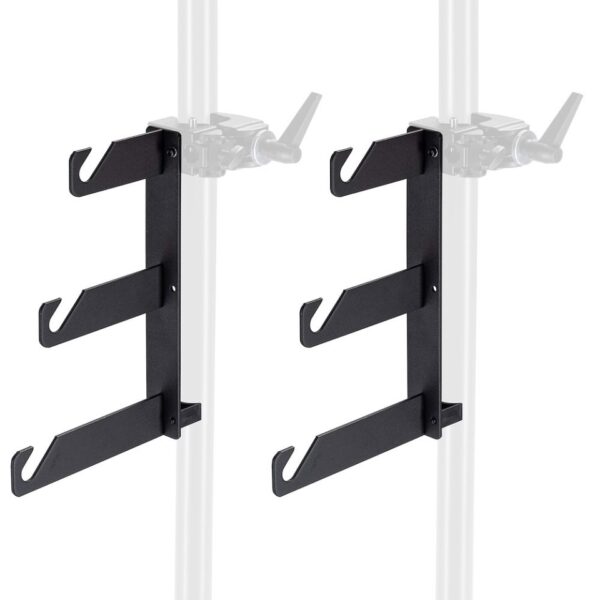 Manfrotto 045 Hooks for 3 Background Rolls Set of 2 Fits Expan - Image 3