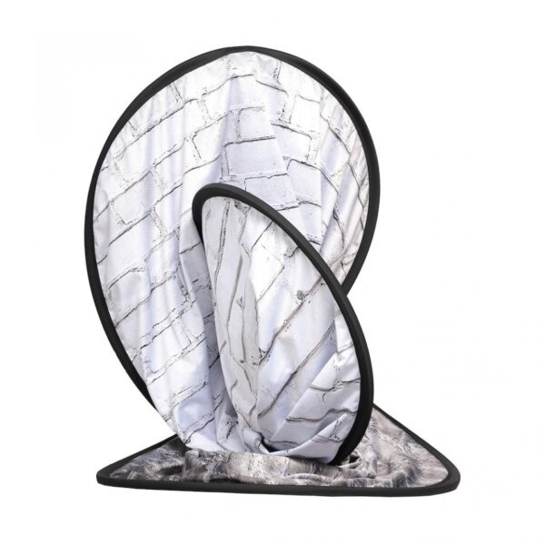 Manfrotto LL LB5707 Urban Collapsible 1.5x2.1m Painted White/Industrl Grey Brick - Image 9