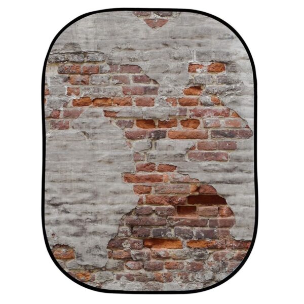 Manfrotto LB5713 Urban Collapsible 1.5 x 2.1m Rusty Metal/Plaster Wall - Image 3