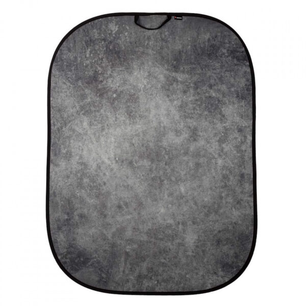 Manfrotto Lastolite BG Vintage 1.5x2.1m Double Sided Background Smoke & Concrete - Image 3