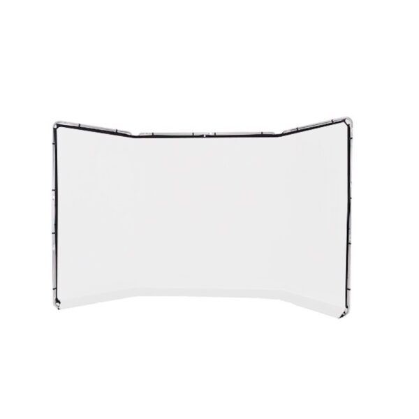 Manfrotto LB7623 Panoramic Background 4m White