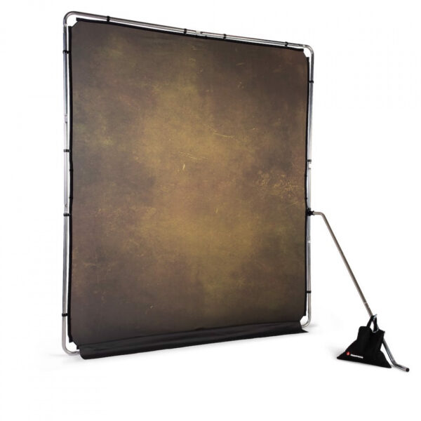 Manfrotto LL LB7924 EzyFrame Vintage Background 2x2.3m Olive - Image 3