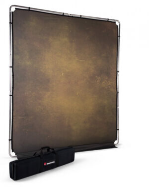 Manfrotto LL LB7924 EzyFrame Vintage Background 2x2.3m Olive