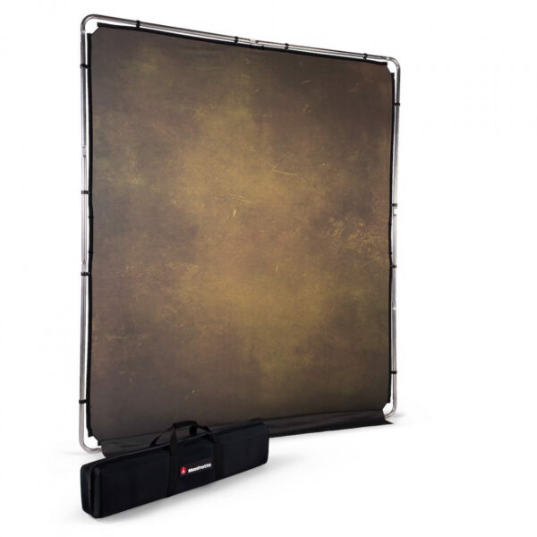Manfrotto LL LB7924 EzyFrame Vintage Background 2x2.3m Olive