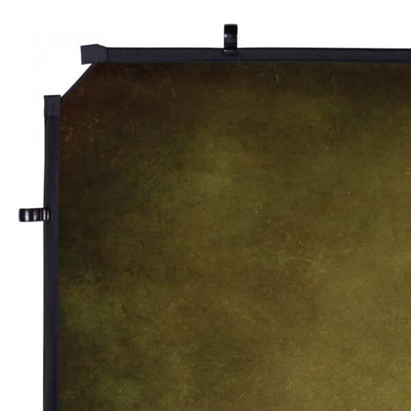 Manfrotto LL LB7925 EzyFrame Vintage Background Cover 2x2.3m Olive - Image 3
