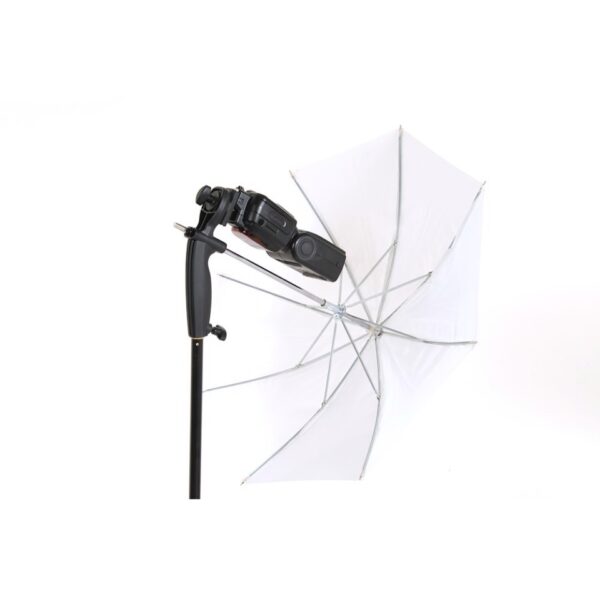 Manfrotto LU2126 Brolly Grip Kit + Handle & Umbrella 50cm Translucent - Image 3