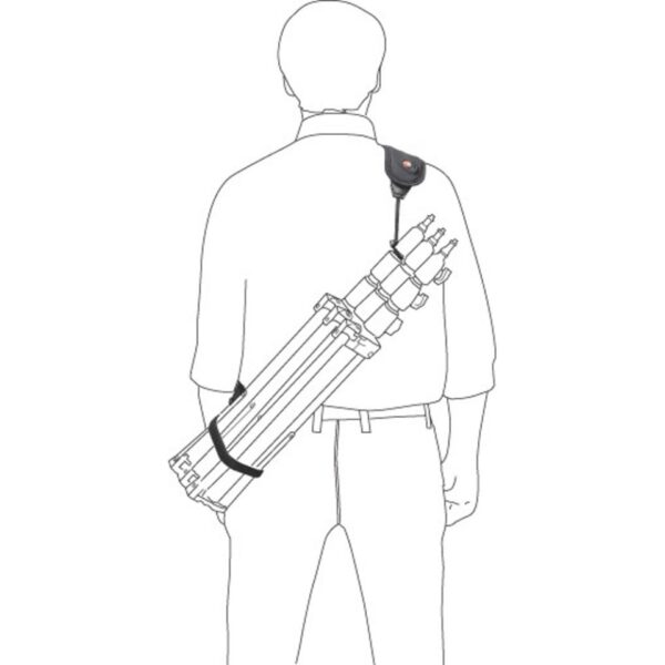 Manfrotto LSTRAP1 Strap Shoulder Lighting Stand Carry up to 3 mini compact lighting stands - Image 4