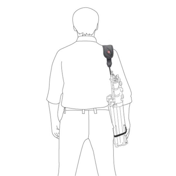 Manfrotto LSTRAP1 Strap Shoulder Lighting Stand Carry up to 3 mini compact lighting stands - Image 5