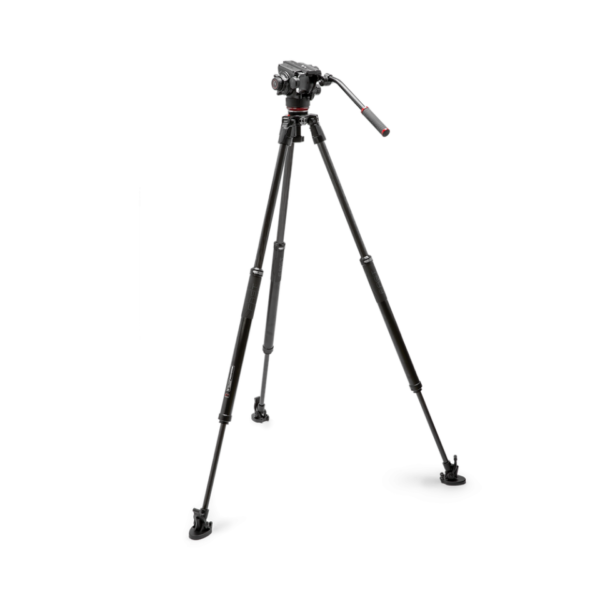 Manfrotto MVK504XSNGFC 504X Fluid Video Head with 635 Fast Single Carbon Leg