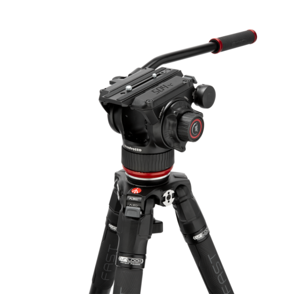 Manfrotto MVK504XSNGFC 504X Fluid Video Head with 635 Fast Single Carbon Leg - Image 3