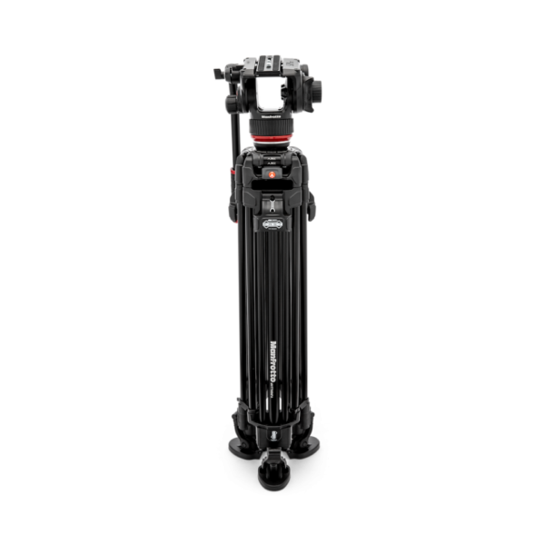 Manfrotto MVK504XTWINFA 504X Fluid Video Head with 645 Fast Twin Alu Tripod - Image 18