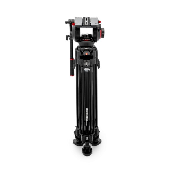 Manfrotto MVK509TWINFA Manfrotto 509 Pro Video Head with 645 Fast Twin Alu Tripod - Image 6