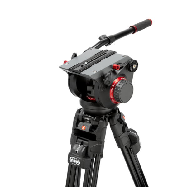Manfrotto MVK509TWINFA Manfrotto 509 Pro Video Head with 645 Fast Twin Alu Tripod - Image 16
