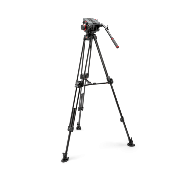 Manfrotto MVK509TWINFC Manfrotto 509 Video Head with 645 Fast Twin Carbon Tripod - Image 15