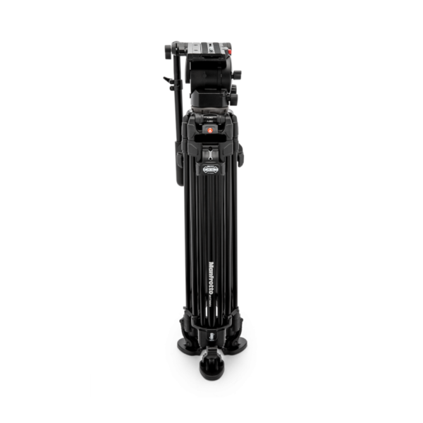 Manfrotto MVK526TWINFA Manfrotto 526 Pro Video Head with 645 Fast Twin Alu Tripod - Image 6
