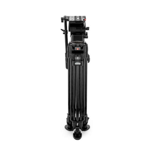 Manfrotto MVK526TWINFC Manfrotto 526 Video Head with 645 Fast Twin Carbon Tripod - Image 13