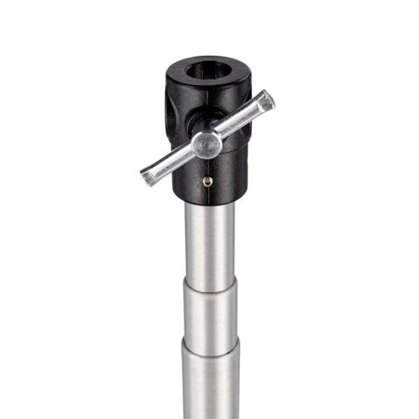 Manfrotto 272 Support Background 3S Alu S 121/298cm 2x 16mm sockets Attach to lighting stands - Image 2