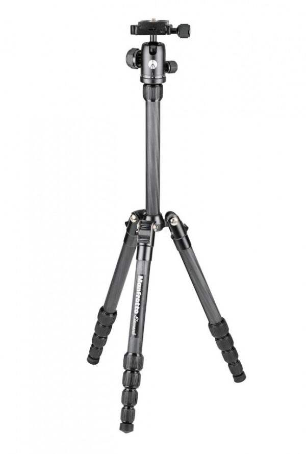 Manfrotto MKELES5CF-BH Element Traveller Tripod Small with Ball Head, Carbon Fiber