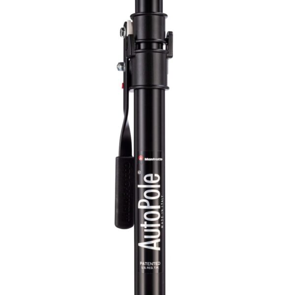 Manfrotto 077B Single Autopole 1.0-1,7m, Black - Image 7