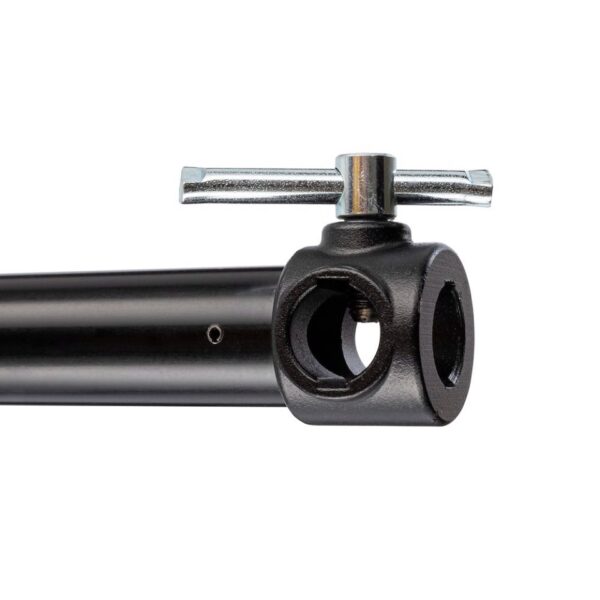 Manfrotto 272B Support Background 3S Alu B 121/298cm 2x 16mm sockets Attach to lighting stands - Image 3