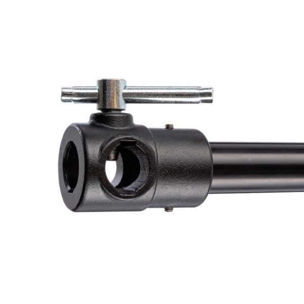 Manfrotto 272B Support Background 3S Alu B 121/298cm 2x 16mm sockets Attach to lighting stands - Image 2