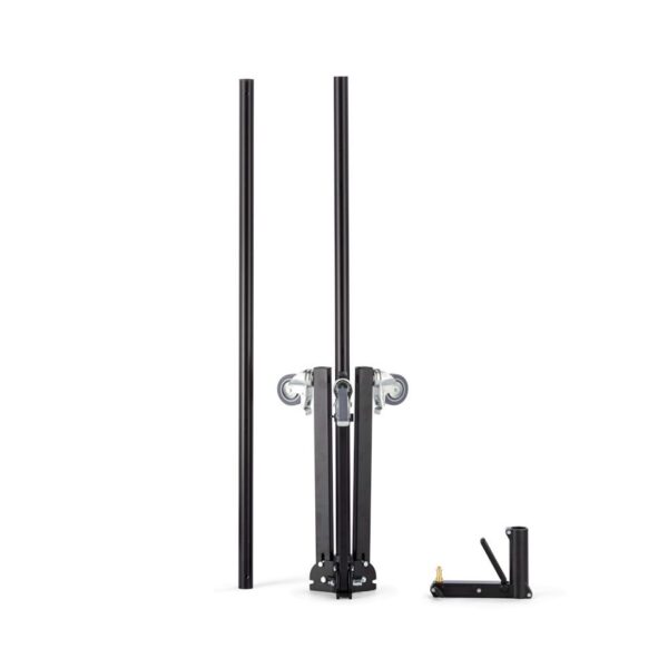 Manfrotto 231B Stand Lighting Column Black 35 - 250cm. 8.2kg Payload Inc Wheels and 231ARM - Image 2